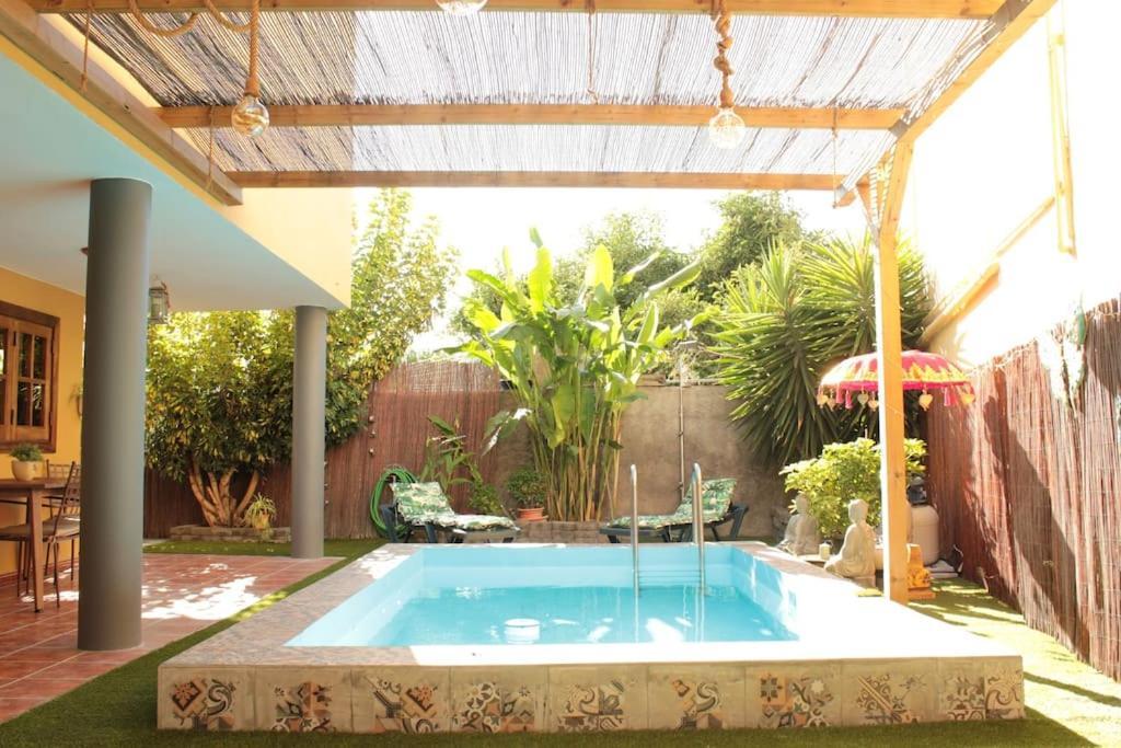 Casa Con Piscina En El Centro Villa Los Llanos De Aridane Dış mekan fotoğraf