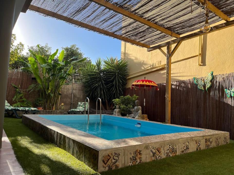 Casa Con Piscina En El Centro Villa Los Llanos De Aridane Dış mekan fotoğraf